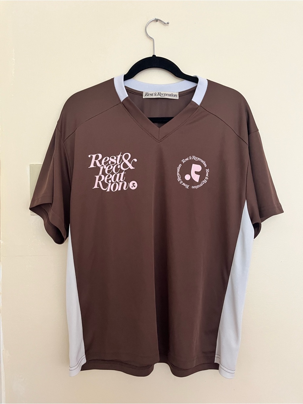 Women’s Brown Short-Sleeve Logo Shirt